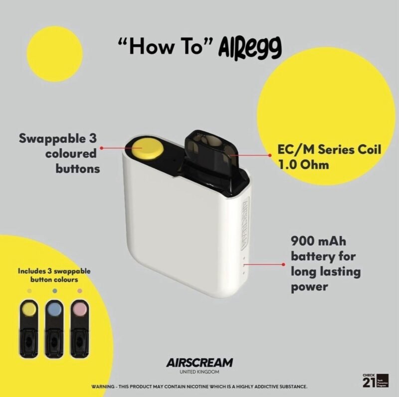 AIRSCREAM AirEgg 主機套組｜破殼登場！