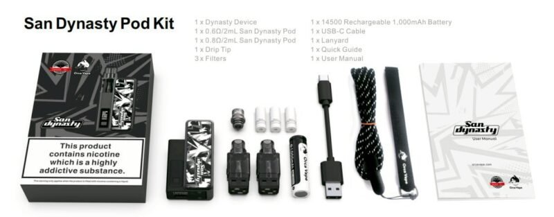 San Dynasty Pod Kit 小海豚 30W 主機